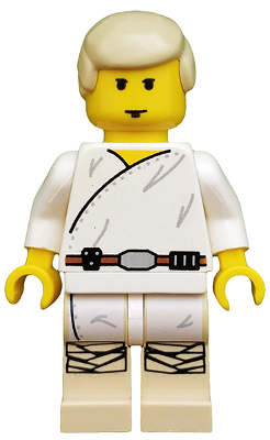 This LEGO minifigure is called, Luke Skywalker (Tatooine) . It's minifig ID is sw0021.