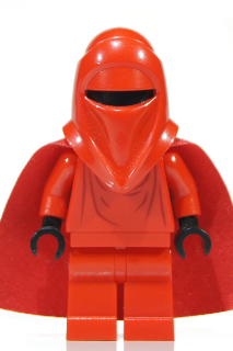 Display of LEGO Star Wars Royal Guard with Black Hands