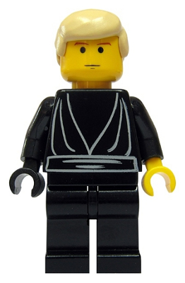 This LEGO minifigure is called, Luke Skywalker with Black Right Hand (Final Duel II) . It's minifig ID is sw0068.