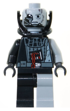 This LEGO minifigure is called, Darth Vader (Battle Damaged) . It's minifig ID is sw0180.