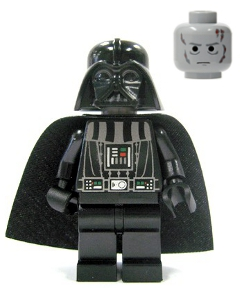 This LEGO minifigure is called, Darth Vader (Death Star torso) *Scratch on front of torso, includes lightsaber. It's minifig ID is sw0209.