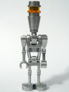 Display of LEGO Star Wars Assassin Droid (Silver)