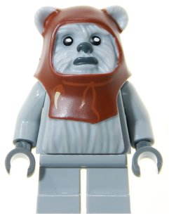 This LEGO minifigure is called, Chief Chirpa (Ewok) . It's minifig ID is sw0236.