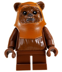 This LEGO minifigure is called, Wicket (Ewok) . It's minifig ID is sw0237.