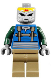 This LEGO minifigure is called, Turk Falso . It's minifig ID is sw0245.
