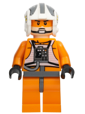 This LEGO minifigure is called, Zev Senesca . It's minifig ID is sw0260.