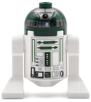 This LEGO minifigure is called, Astromech Droid, R4-P44 . It's minifig ID is sw0267.
