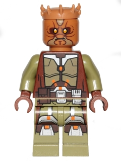 This LEGO minifigure is called, Jedi Knight (Kao Cen Darach) . It's minifig ID is sw0500.