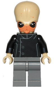 This LEGO minifigure is called, Bith Musician *with microphone. It's minifig ID is sw0554.