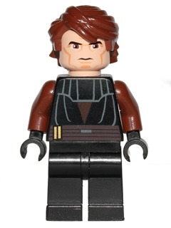 This LEGO minifigure is called, Anakin Skywalker (Clone Trooper Head) . It's minifig ID is sw0618.