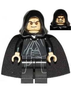 This LEGO minifigure is called, Emperor Palpatine . It's minifig ID is sw0634.