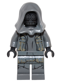 This LEGO minifigure is called, Unkar's Thug . It's minifig ID is sw0655.