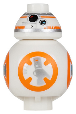 This LEGO minifigure is called, BB-8 (Small Photoreceptor) . It's minifig ID is sw0661.
