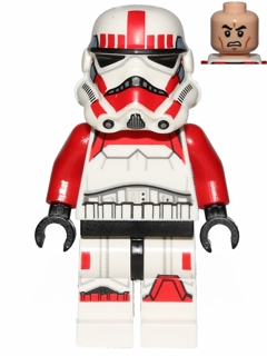 This LEGO minifigure is called, Imperial Shock Trooper . It's minifig ID is sw0692.