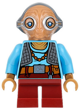 This LEGO minifigure is called, Maz Kanata . It's minifig ID is sw0703.