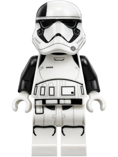 This LEGO minifigure is called, First Order Stormtrooper Executioner . It's minifig ID is sw0886.