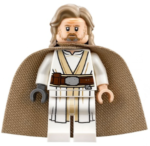 This LEGO minifigure is called, Luke Skywalker, Old . It's minifig ID is sw0887.