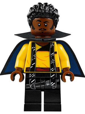 This LEGO minifigure is called, Lando Calrissian, Young (Short Cape with Collar) . It's minifig ID is sw0923.