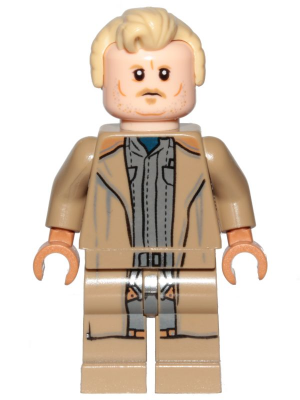 This LEGO minifigure is called, Tobias Beckett . It's minifig ID is sw0941.
