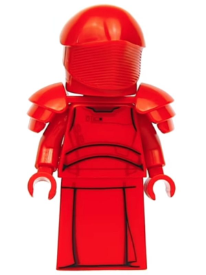 Display of LEGO Star Wars Elite Praetorian Guard (Pointed Helmet), Skirt