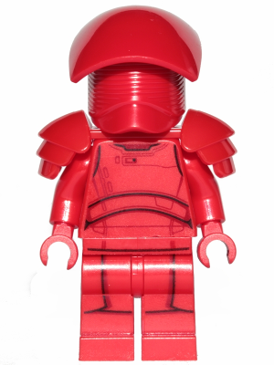 This LEGO minifigure is called, Elite Praetorian Guard (Flat Helmet) *Includes staff from 75225. It's minifig ID is sw0989.