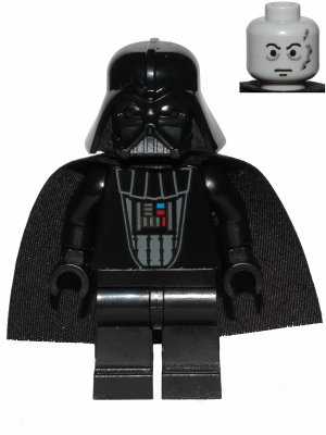 Display of LEGO Star Wars Darth Vader (20th Anniversary Torso)