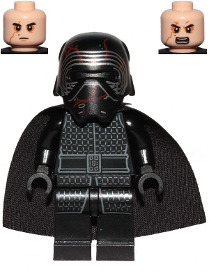 Display of LEGO Star Wars Supreme Leader Kylo Ren (Cape)