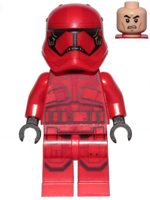 Display of LEGO Star Wars Sith Trooper, Episode 9