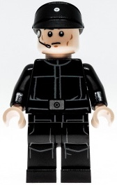Display of LEGO Star Wars Imperial Officer