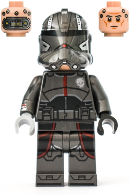 This LEGO minifigure is called, Clone ARC Trooper Corporal Echo, Experimental Unit Clone Force 99 *Never assembled. It's minifig ID is sw1151.