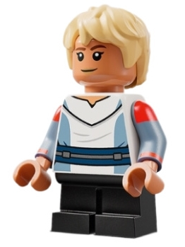 This LEGO minifigure is called, Omega . It's minifig ID is sw1214.