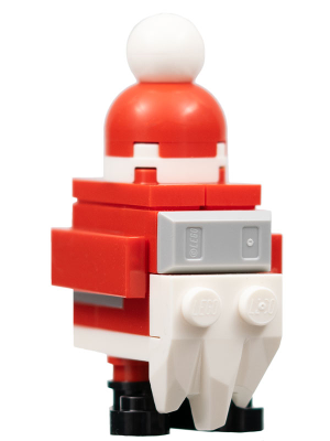 This LEGO minifigure is called, Santa Gonk Droid (GNK Power Droid) . It's minifig ID is sw1240.