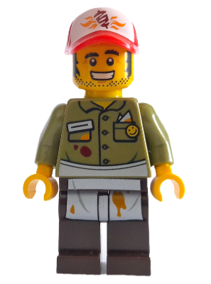 Display of LEGO The LEGO Movie Kebab Bob