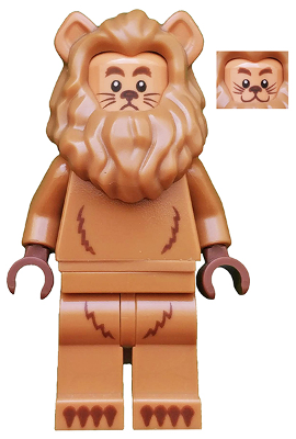 This LEGO minifigure is called, Cowardly Lion, The LEGO Movie 2 (Minifigure Only without Stand and Accessories) . It's minifig ID is tlm164.