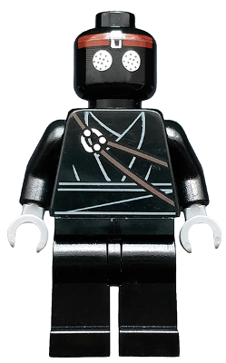 Display of LEGO Teenage Mutant Ninja Turtles Foot Soldier, Robot