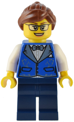 This LEGO minifigure is called, Drummer . It's minifig ID is twn451.
