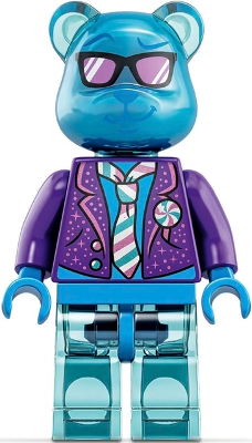 This LEGO minifigure is called, Blue-Beary Guitarist *Includes guitar from 43111. It's minifig ID is vid022.