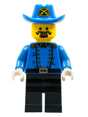 This LEGO minifigure is called, Cavalry General . It's minifig ID is ww001.